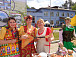 «Вкусные ворота Вологодчины» открыли на фестивале «Чагода – родина серых щей». Фото Людмилы Окуневой